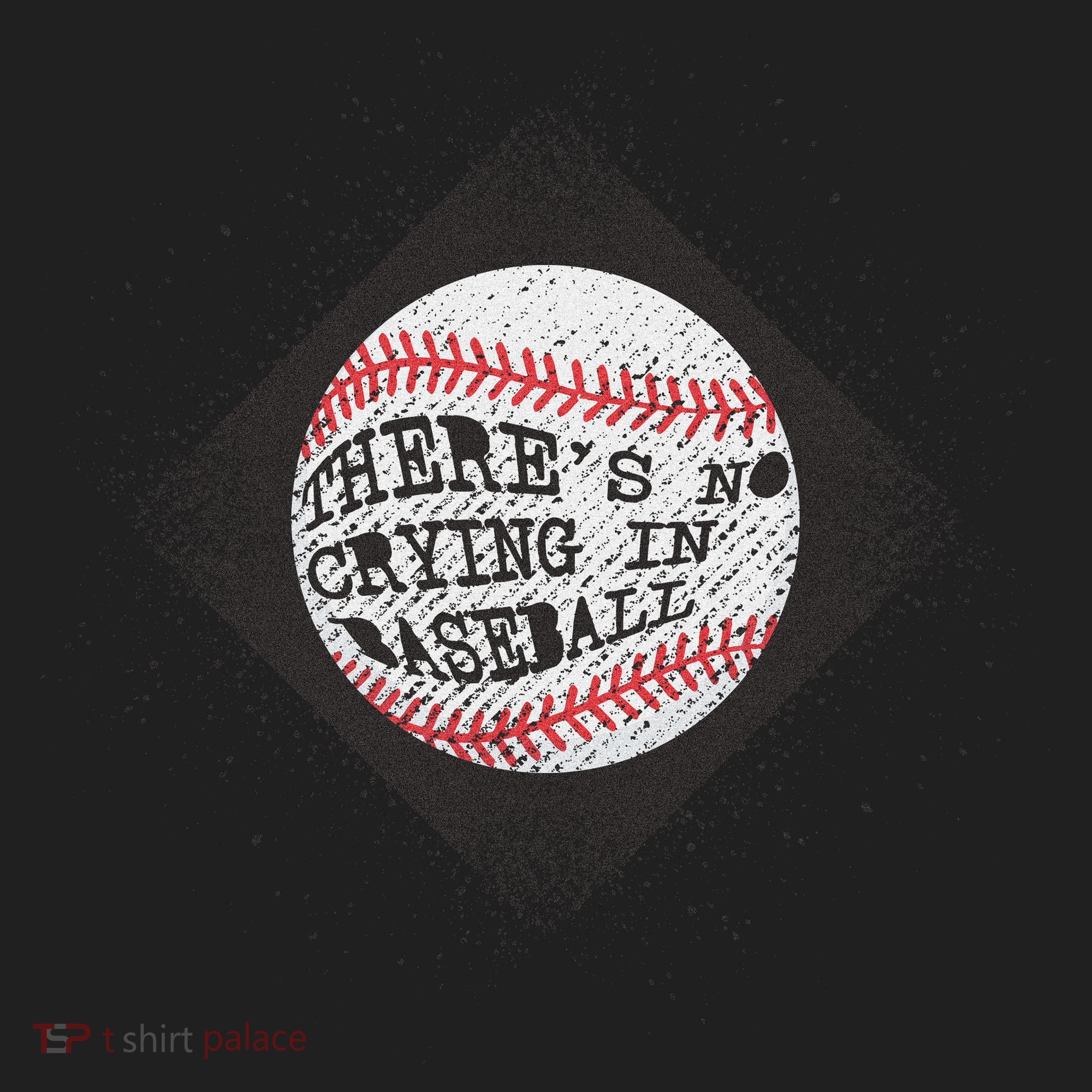 There's No Crying In Baseball Golf Towel