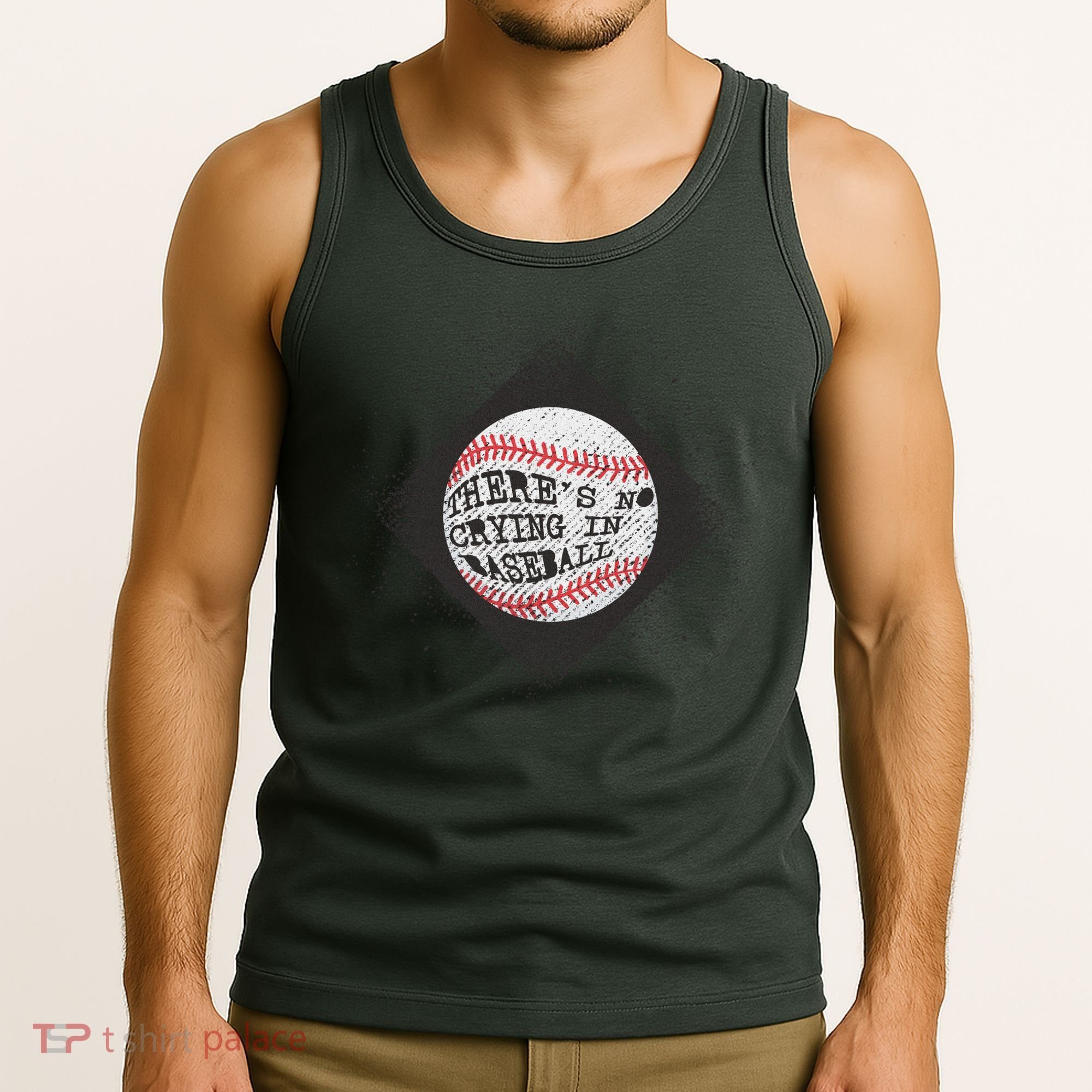 There's No Crying In Baseball Tank Top