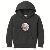 There's No Crying In Baseball Kids Hoodie thumb 0