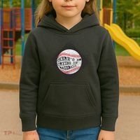 There's No Crying In Baseball Kids Hoodie thumb 3