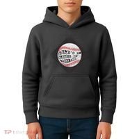 There's No Crying In Baseball Kids Hoodie thumb 4