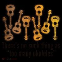 There's No Such Things As To Many Ukuleles Coffee Mug thumb 5