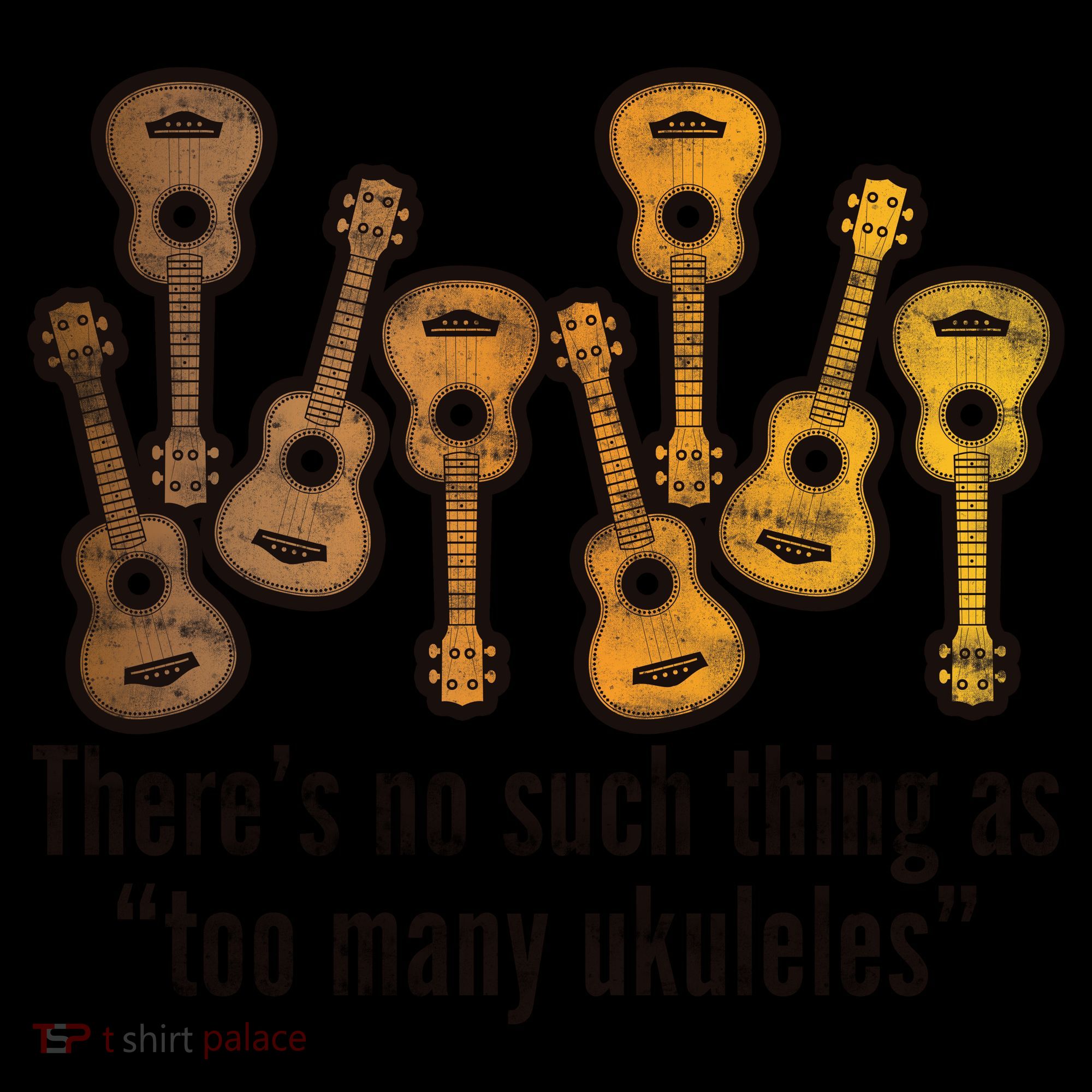 There's No Such Things As To Many Ukuleles Coffee Mug