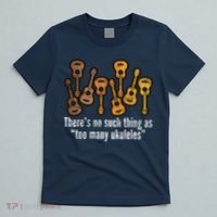 There's No Such Things As To Many Ukuleles T-Shirt thumb 5