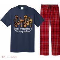 There's No Such Things As To Many Ukuleles Pajama Set thumb 0