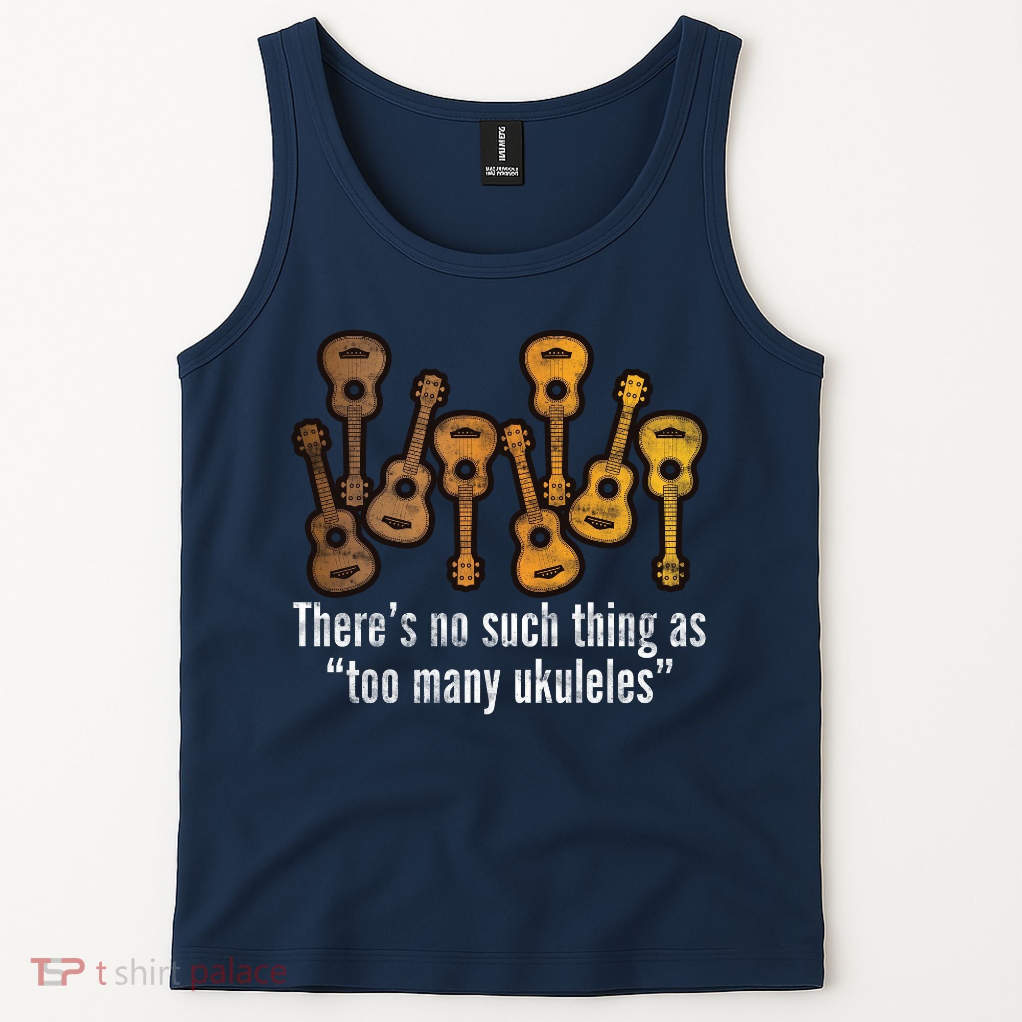 There's No Such Things As To Many Ukuleles Tank Top