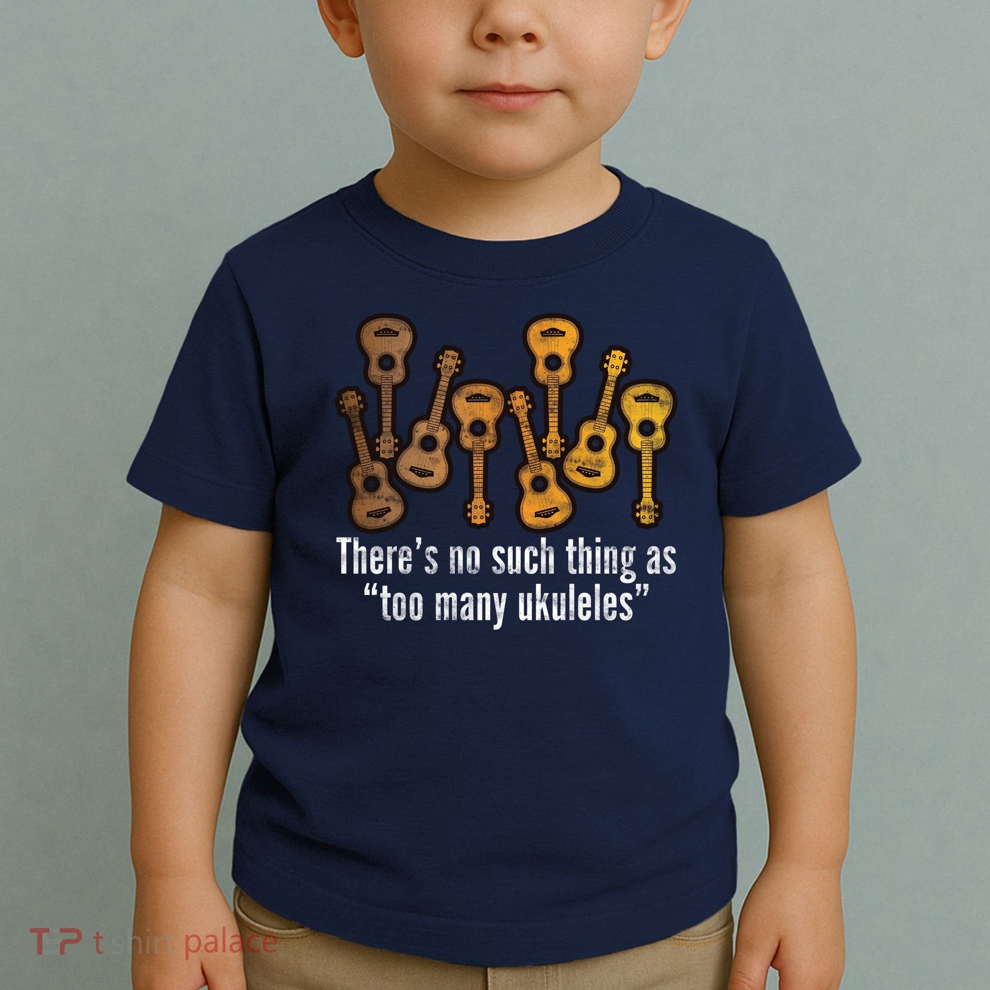 There's No Such Things As To Many Ukuleles Toddler T-Shirt