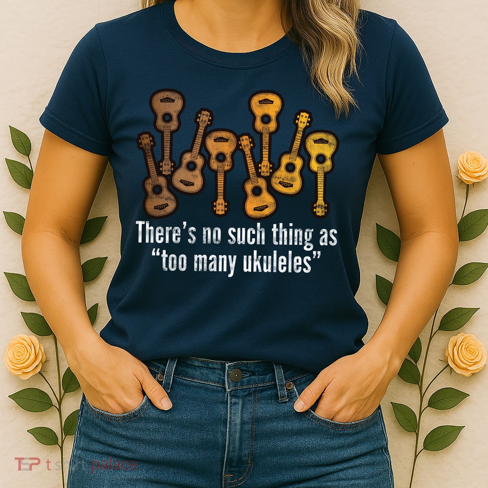 There's No Such Things As To Many Ukuleles Women's T-Shirt