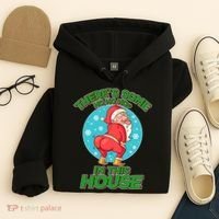 There's Some Ho Ho Hos In This House Twerking Santa Hoodie thumb 4