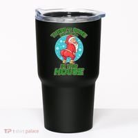 There's Some Ho Ho Hos In This House Twerking Santa Tumbler thumb 0