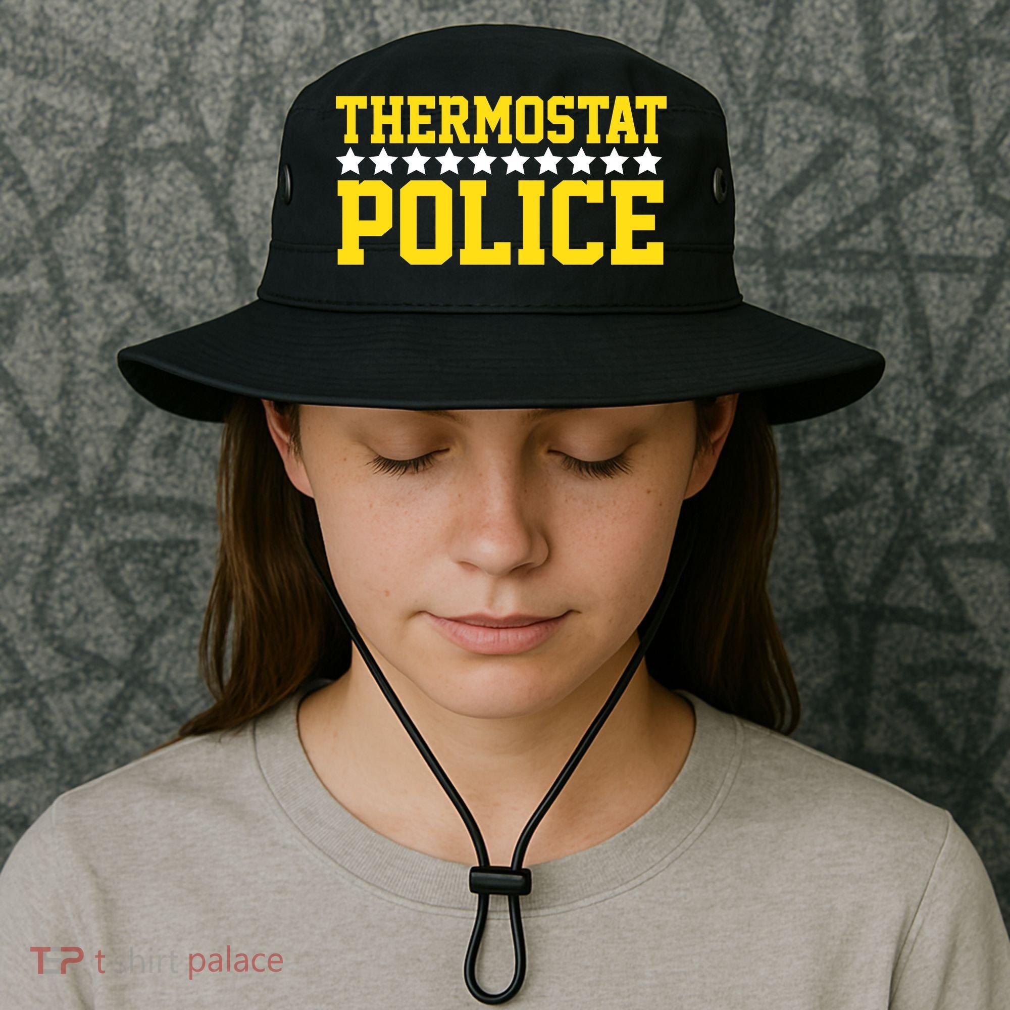 Thermostat Police Bucket Hat
