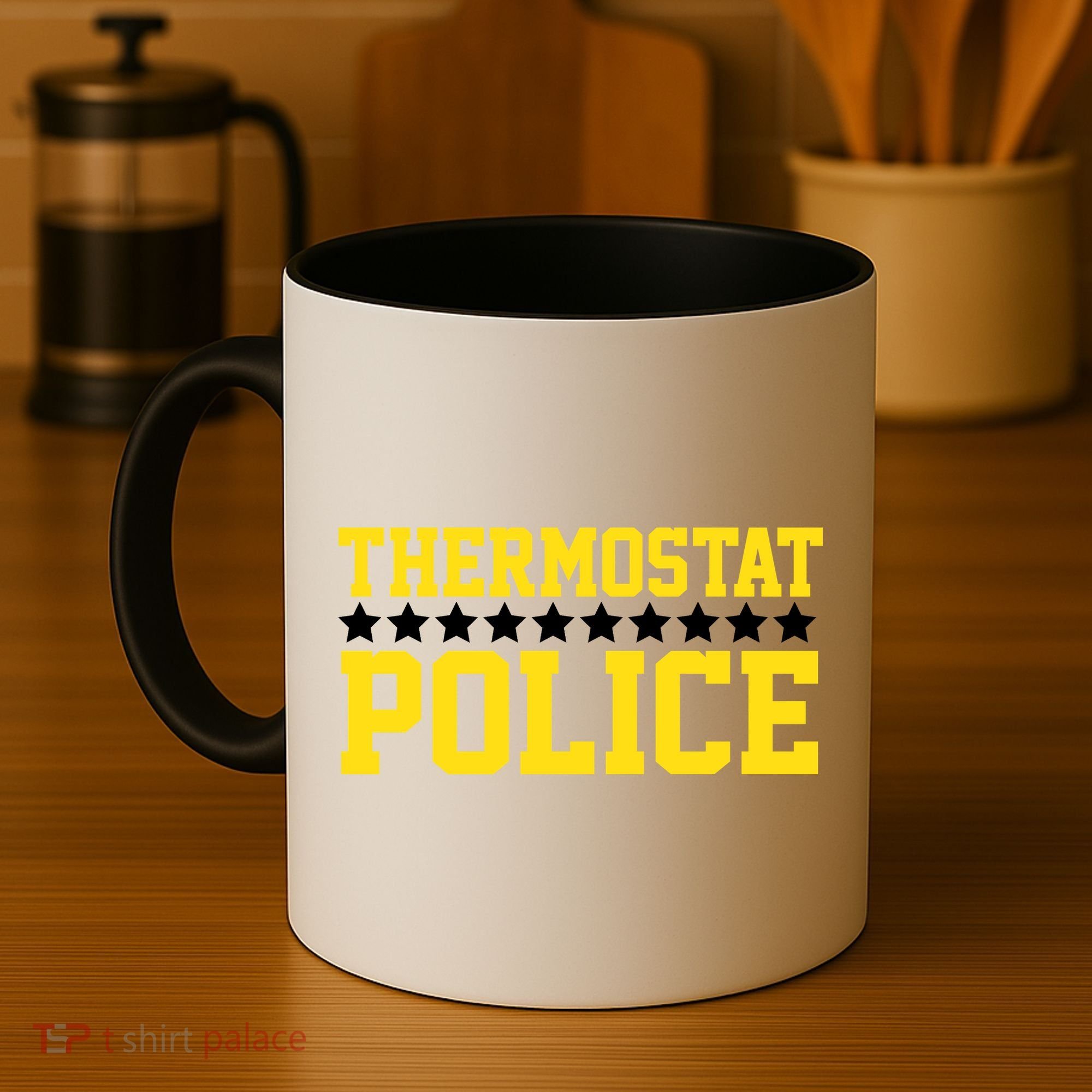 Thermostat Police Coffee Mug