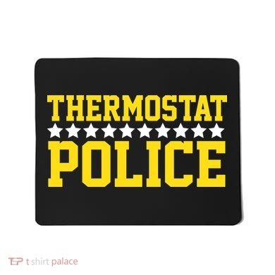 Thermostat Police Mousepad