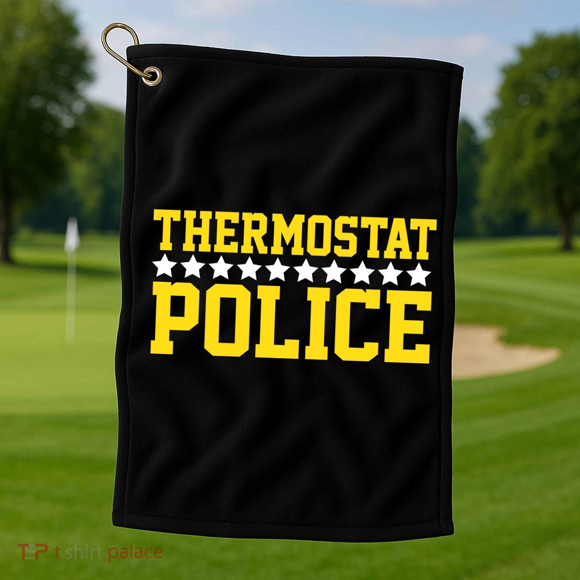 Thermostat Police Golf Towel