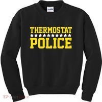 Thermostat Police Kids Sweatshirt thumb 0