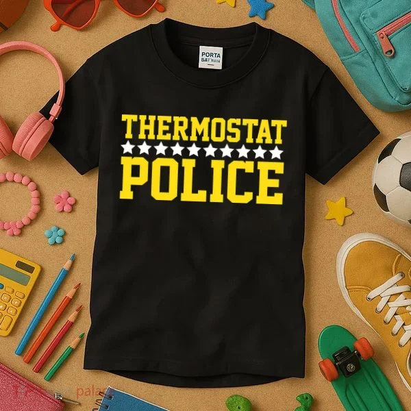 Thermostat Police Kids T-Shirt