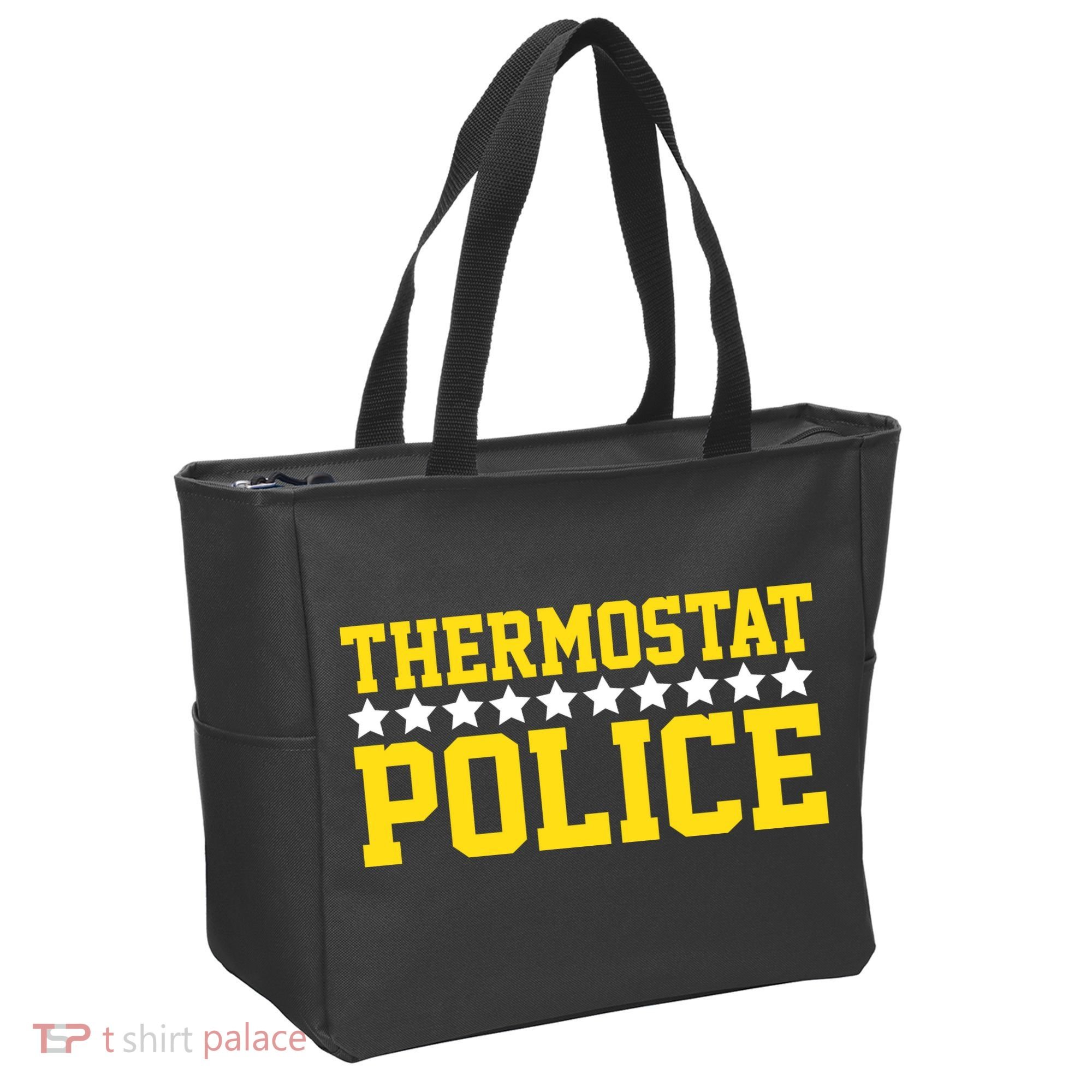 Thermostat Police Tote Bag