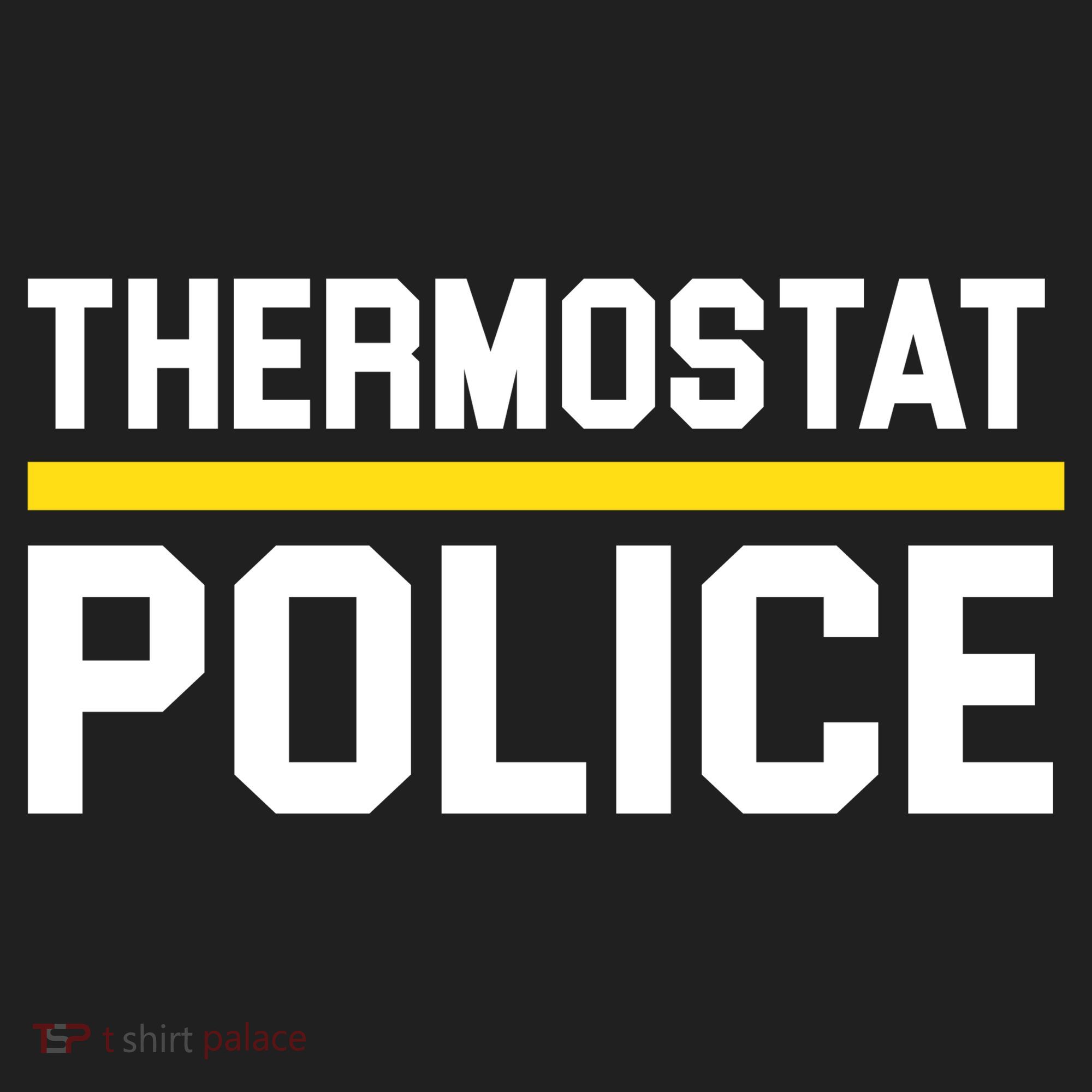 Thermostat Police Logo Tumbler