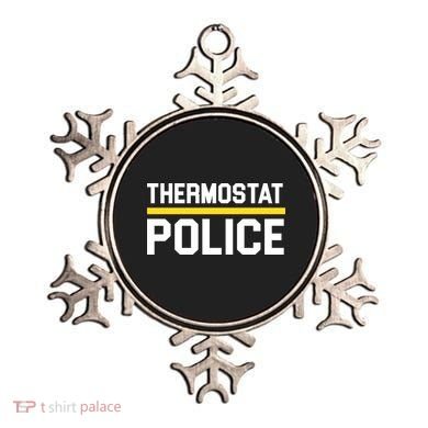 Thermostat Police Logo Ornament