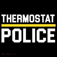 Thermostat Police Logo Ornament thumb 1