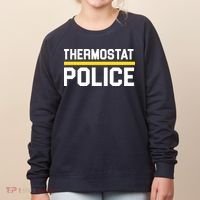 Thermostat Police Logo Women's Sweatshirt thumb 0