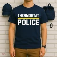 Thermostat Police Logo T-Shirt thumb 6
