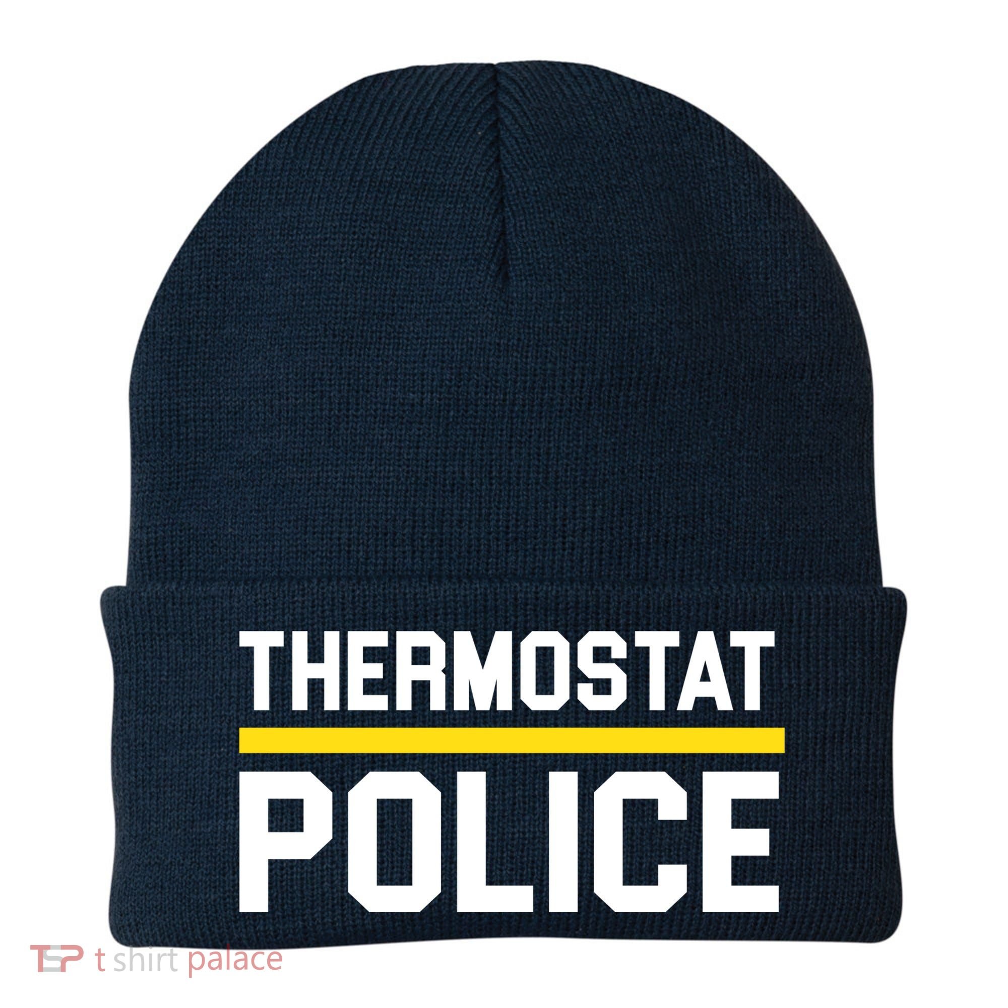Thermostat Police Logo Beanie