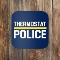 Thermostat Police Logo Coaster thumb 0