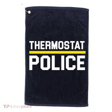 Thermostat Police Logo Golf Towel