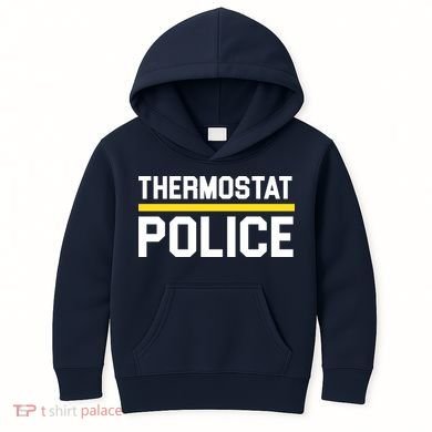 Thermostat Police Logo Kids Hoodie
