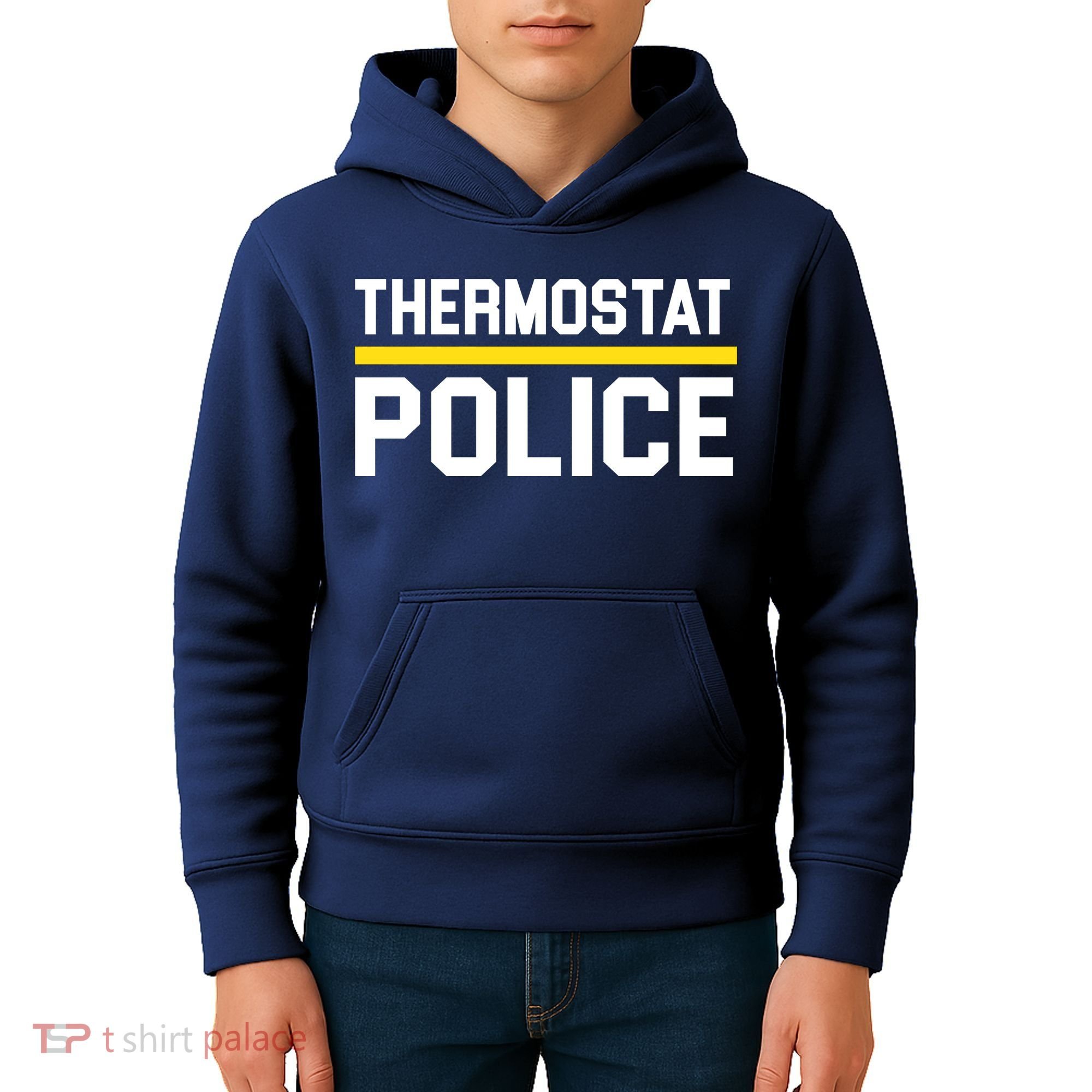 Thermostat Police Logo Kids Hoodie