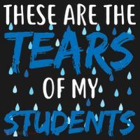 These Are The Tears of my Students Backpack thumb 2