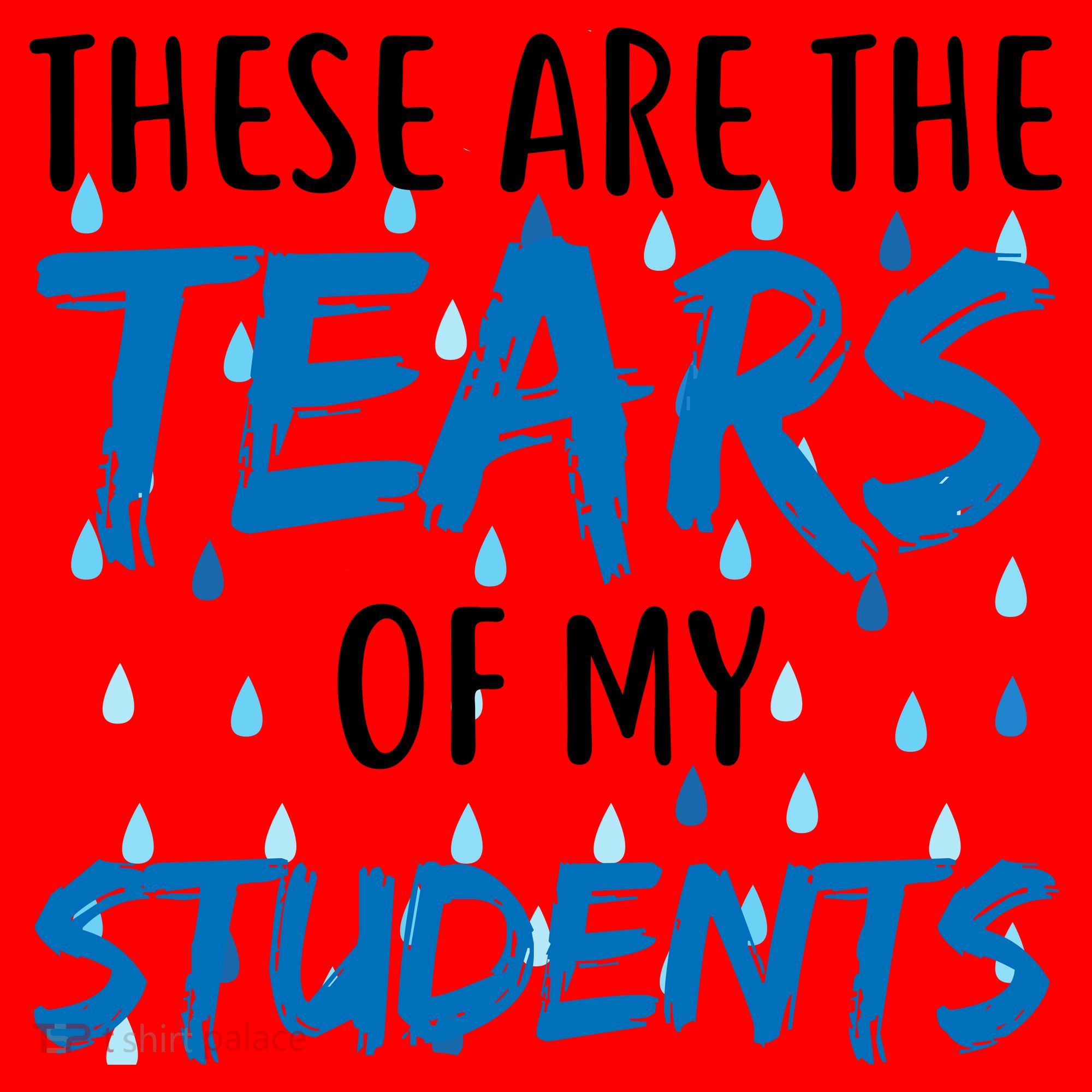 These Are The Tears of my Students Santa Hat