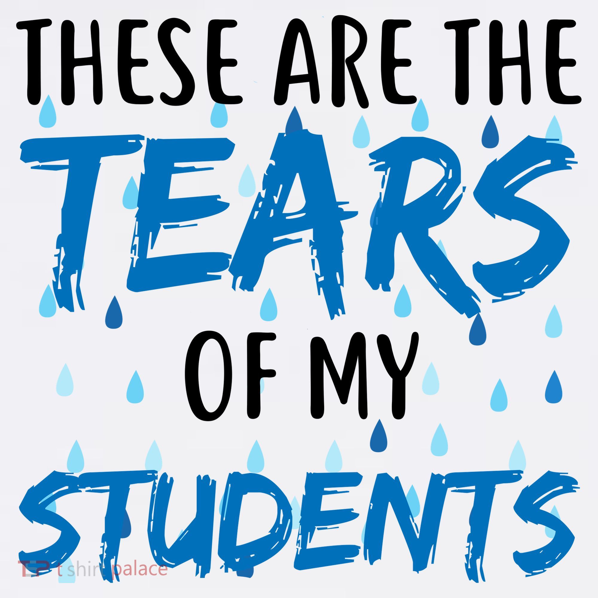 These Are The Tears of my Students Ornament