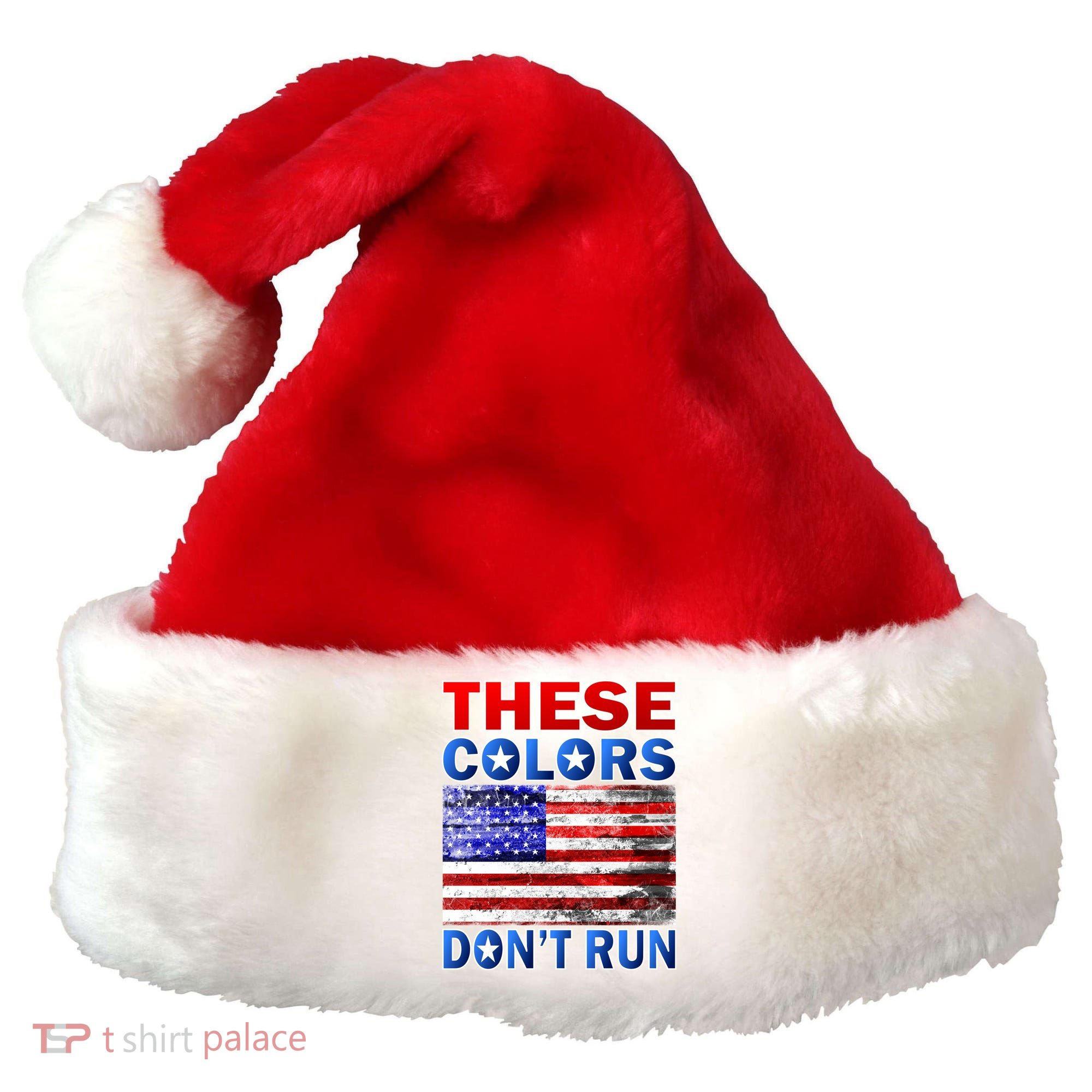 These Colors Don't Run Santa Hat