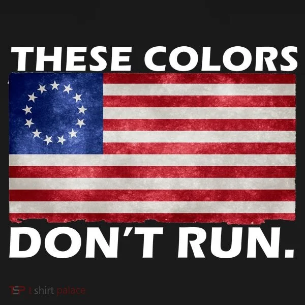 These Colors Don't Run Betsy Ross Flag Doggie Tank