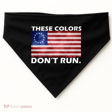 These Colors Don't Run Betsy Ross Flag USA-Made Doggie Bandana