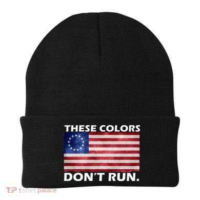 These Colors Don't Run Betsy Ross Flag Beanie