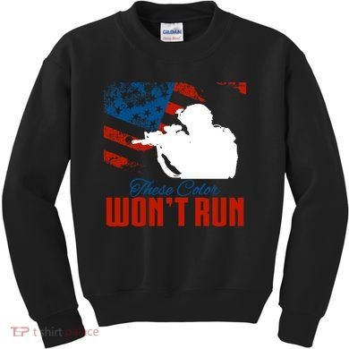 These Colors Won't Run Kids Sweatshirt