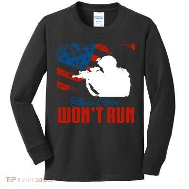 These Colors Won't Run Kids Long Sleeve Shirt
