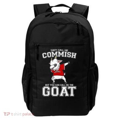 They Call Me Commish GOAT Backpack