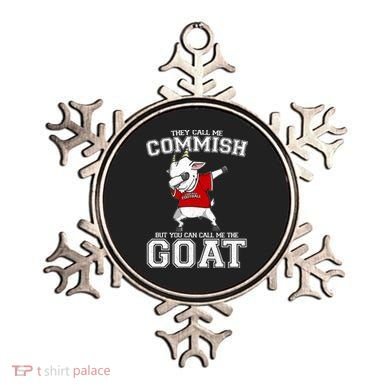 They Call Me Commish GOAT Ornament