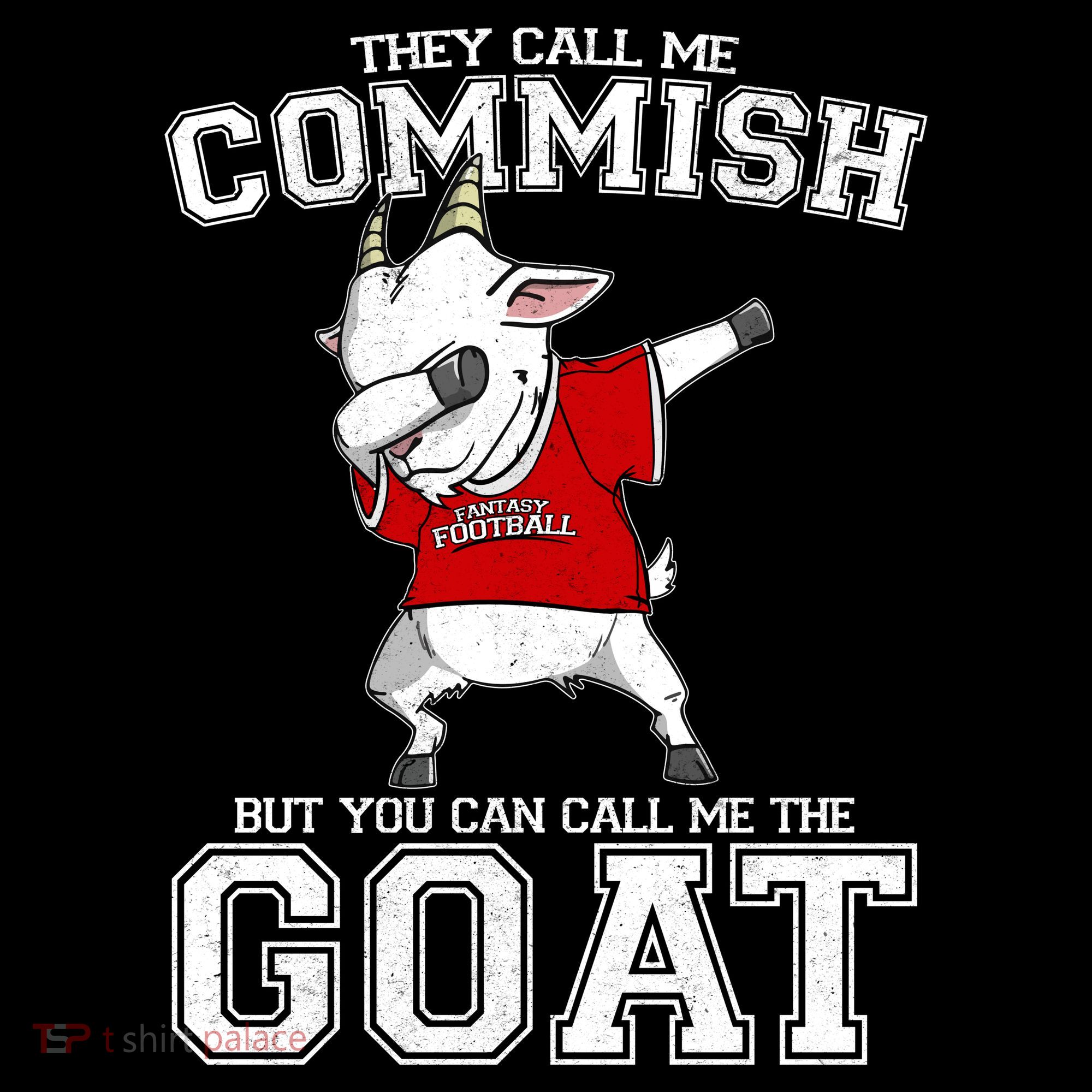 They Call Me Commish GOAT Ornament