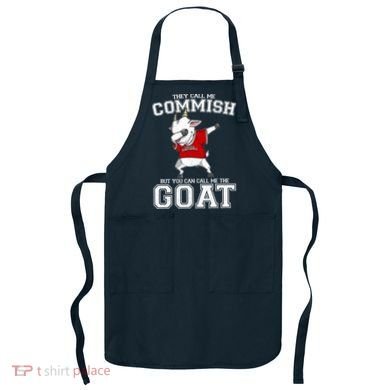 They Call Me Commish GOAT Apron