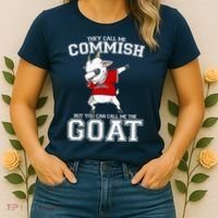 They Call Me Commish GOAT Women's T-Shirt thumb 2