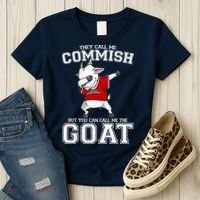 They Call Me Commish GOAT Women's T-Shirt thumb 3