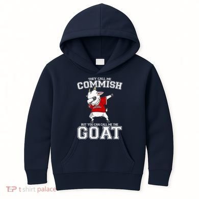 They Call Me Commish GOAT Kids Hoodie