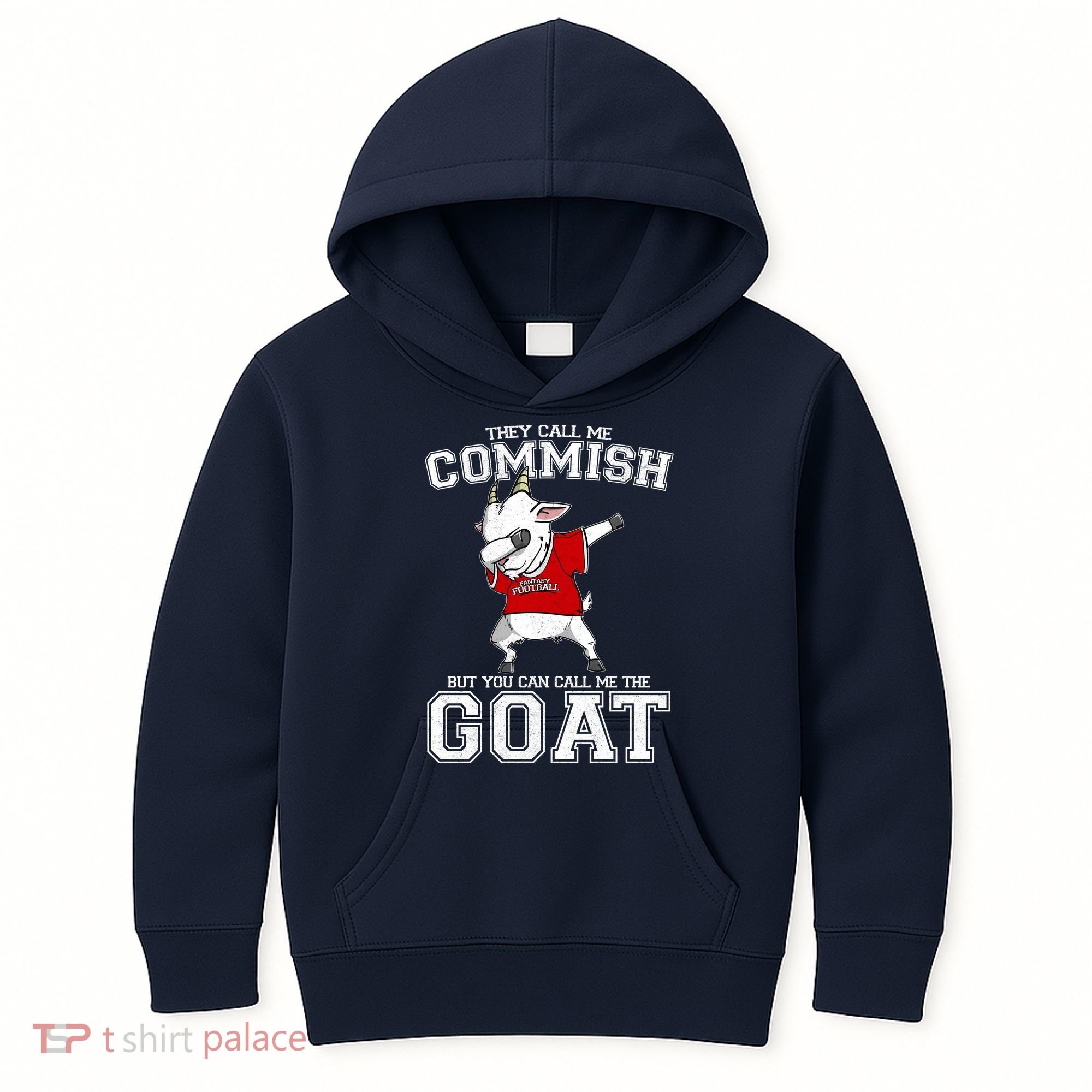 They Call Me Commish GOAT Kids Hoodie