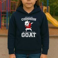 They Call Me Commish GOAT Kids Hoodie thumb 3