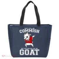 They Call Me Commish GOAT Tote Bag thumb 0